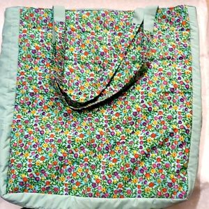Quilted handbag,travelbag,shoppingbag or babybag